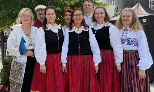 Estiske folkedans i Trondheim