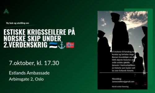 Foredrag: Estiske krigsseilere på norske skip under  andre verdenskrig